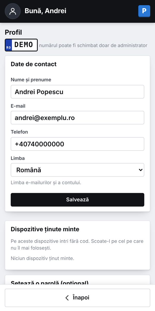 Datele mele